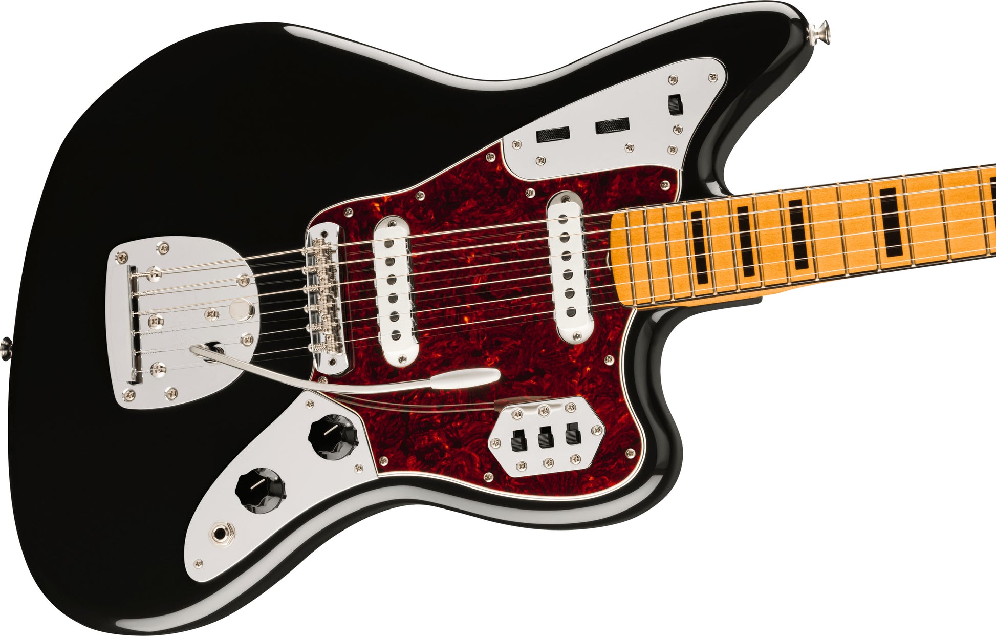 Fender Vintera II 70S Jaguar MN Guitarra Eléctrica Black 3