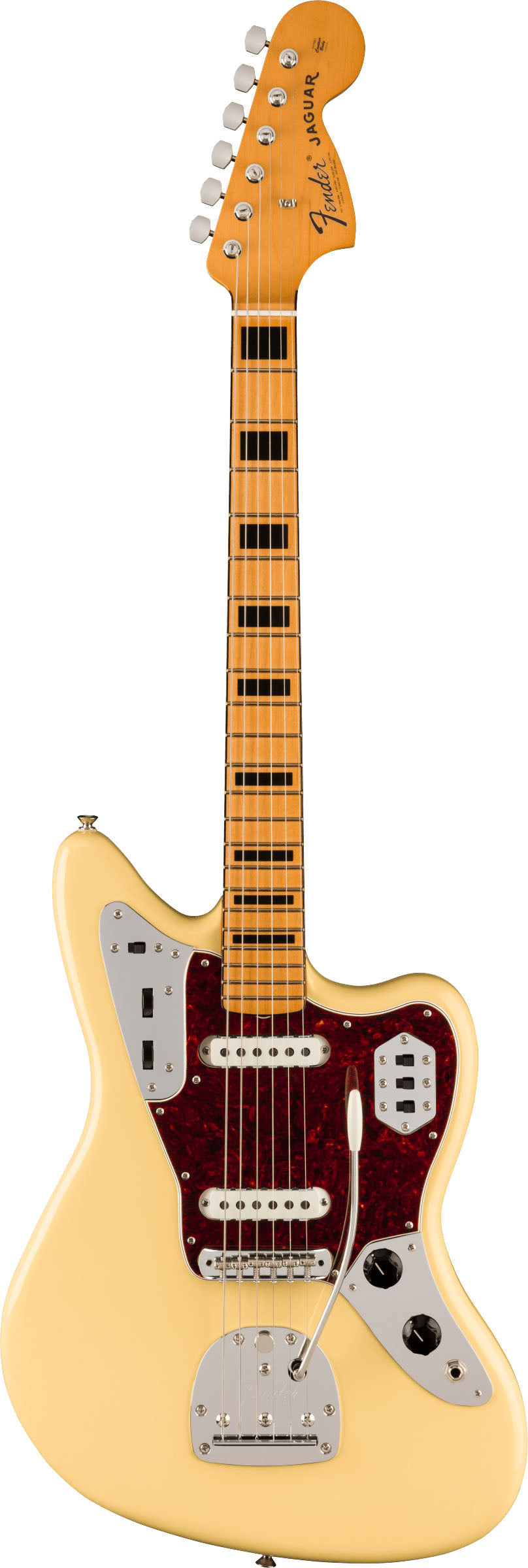 Fender Vintera II 70S Jaguar MN Guitarra Eléctrica Vintage White 1