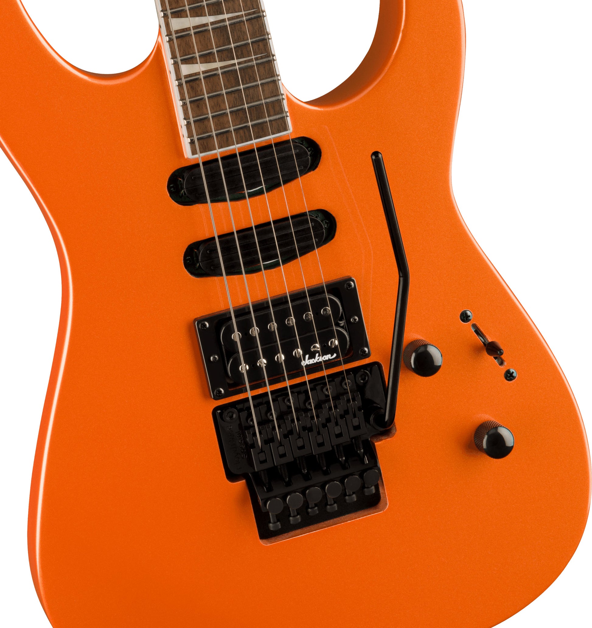 Jackson SL3X DX X Soloist IL Guitarra Eléctrica Lambo Orange 4