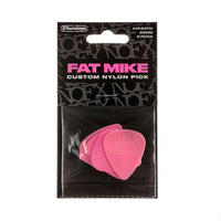 Dunlop 44P060FM Nylon Fat Mike Pack 6 Púas 0.60mm 4