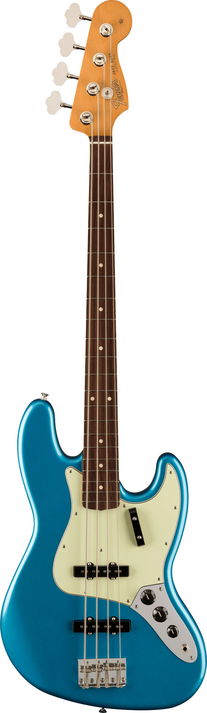 Fender Vintera II 60S Jazz Bass RW Bajo Eléctrico Lake Placid Blue 1