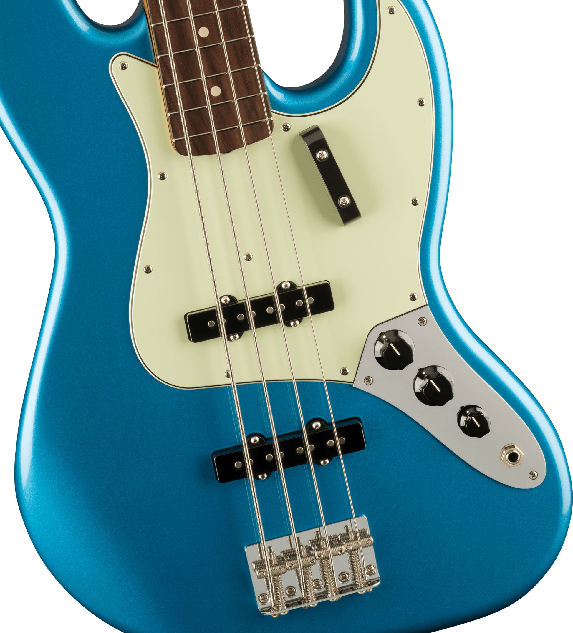 Fender Vintera II 60S Jazz Bass RW Bajo Eléctrico Lake Placid Blue 4