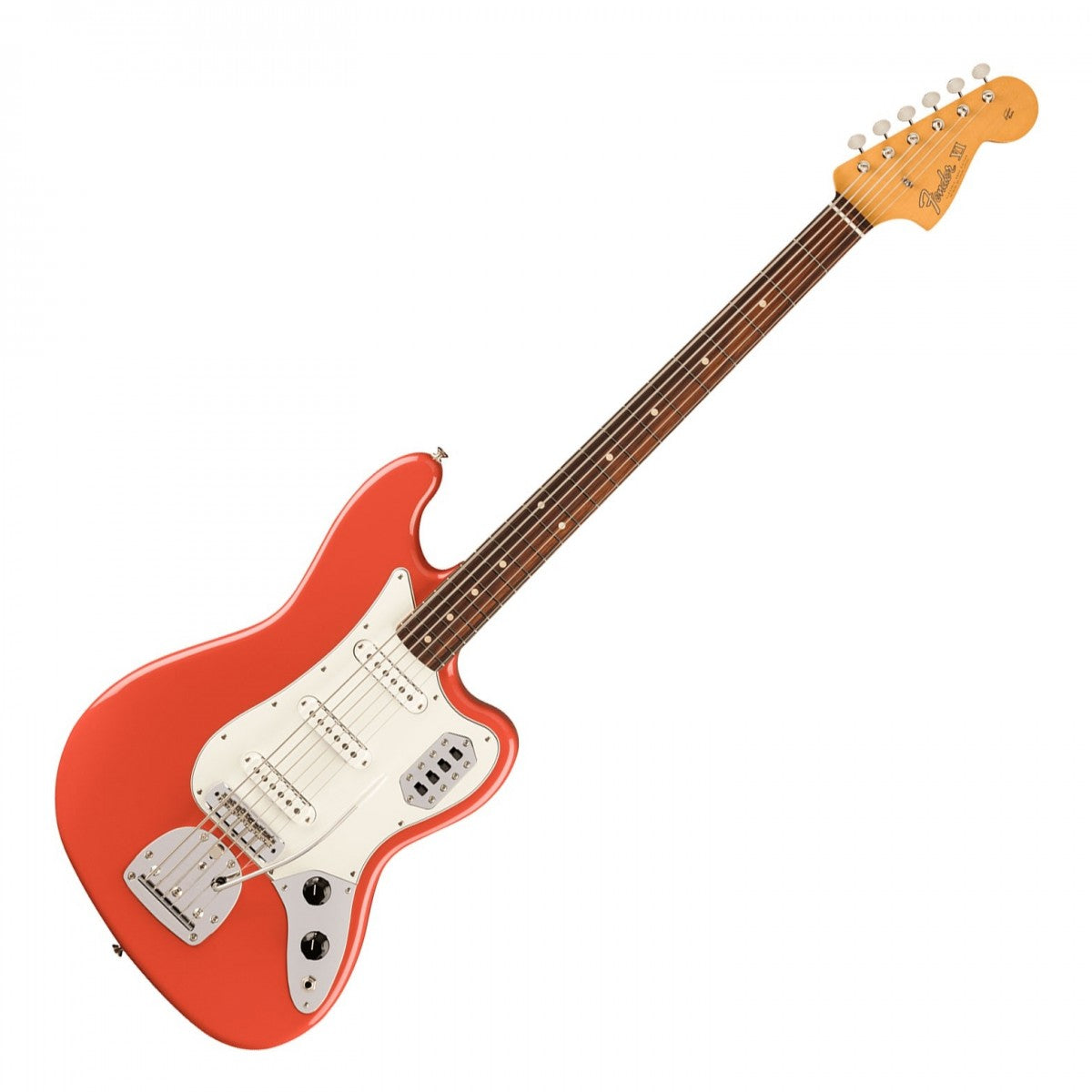 Fender Vintera II 60S Bass Vi RW Bajo Eléctrico Fiesta Red 7