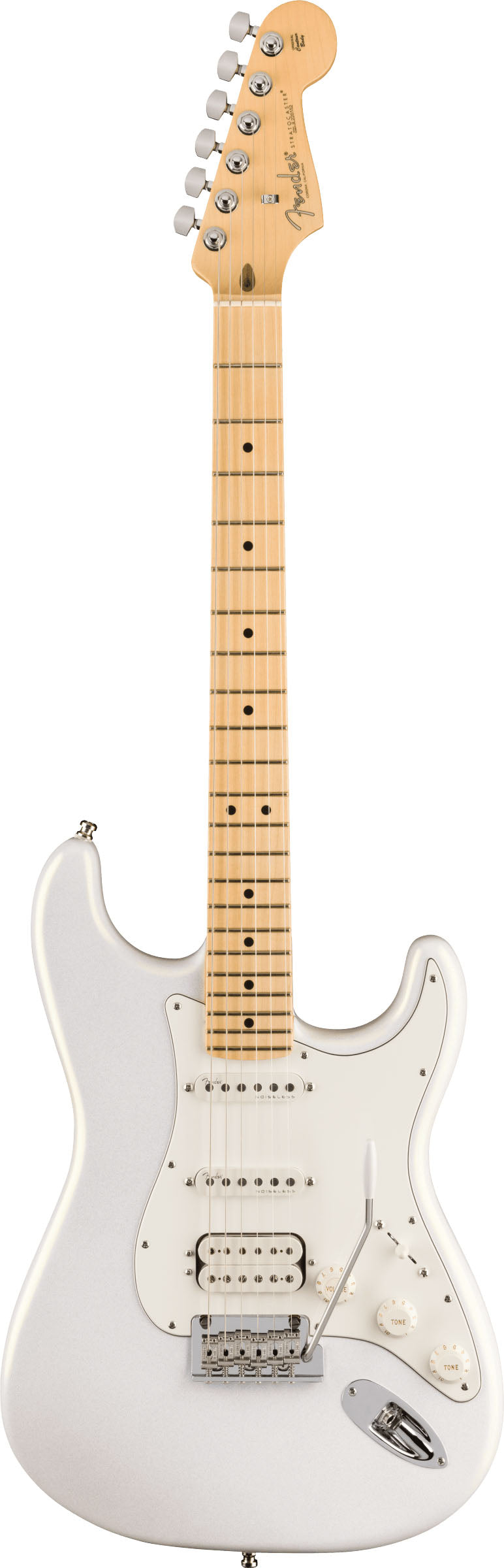 Fender Juanes Stratocaster MN Guitarra Eléctrica Luna White 1