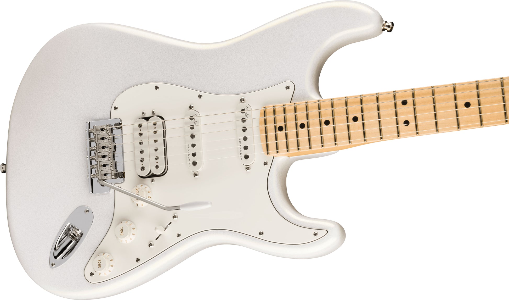 Fender Juanes Stratocaster MN Guitarra Eléctrica Luna White 3