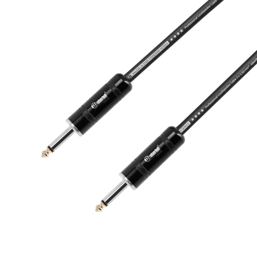 Adam Hall K4S225PP0500 Cable de Altavoz 2X2.5mm2 Conector Jack 5 Metros 1