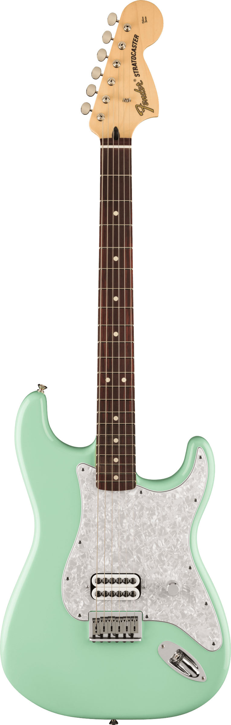 Fender Limited Edition Tom Delonge Stratocaster RW Guitarra Eléctrica Surf Green 1