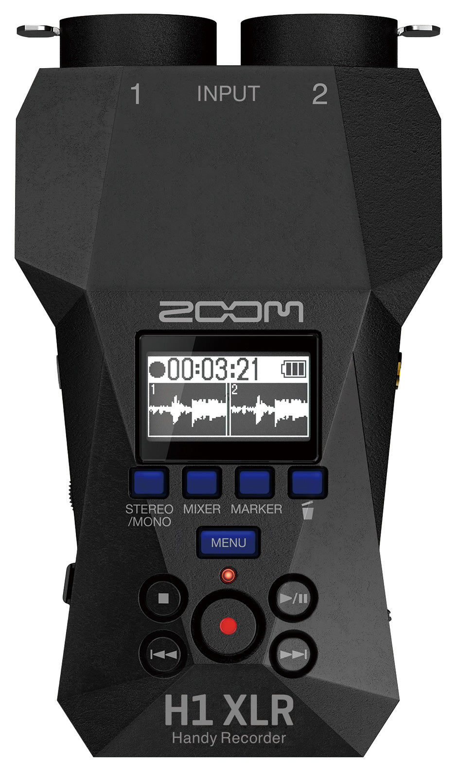 Zoom H1 XLR Grabador Portátil Digital 2 Pistas 1