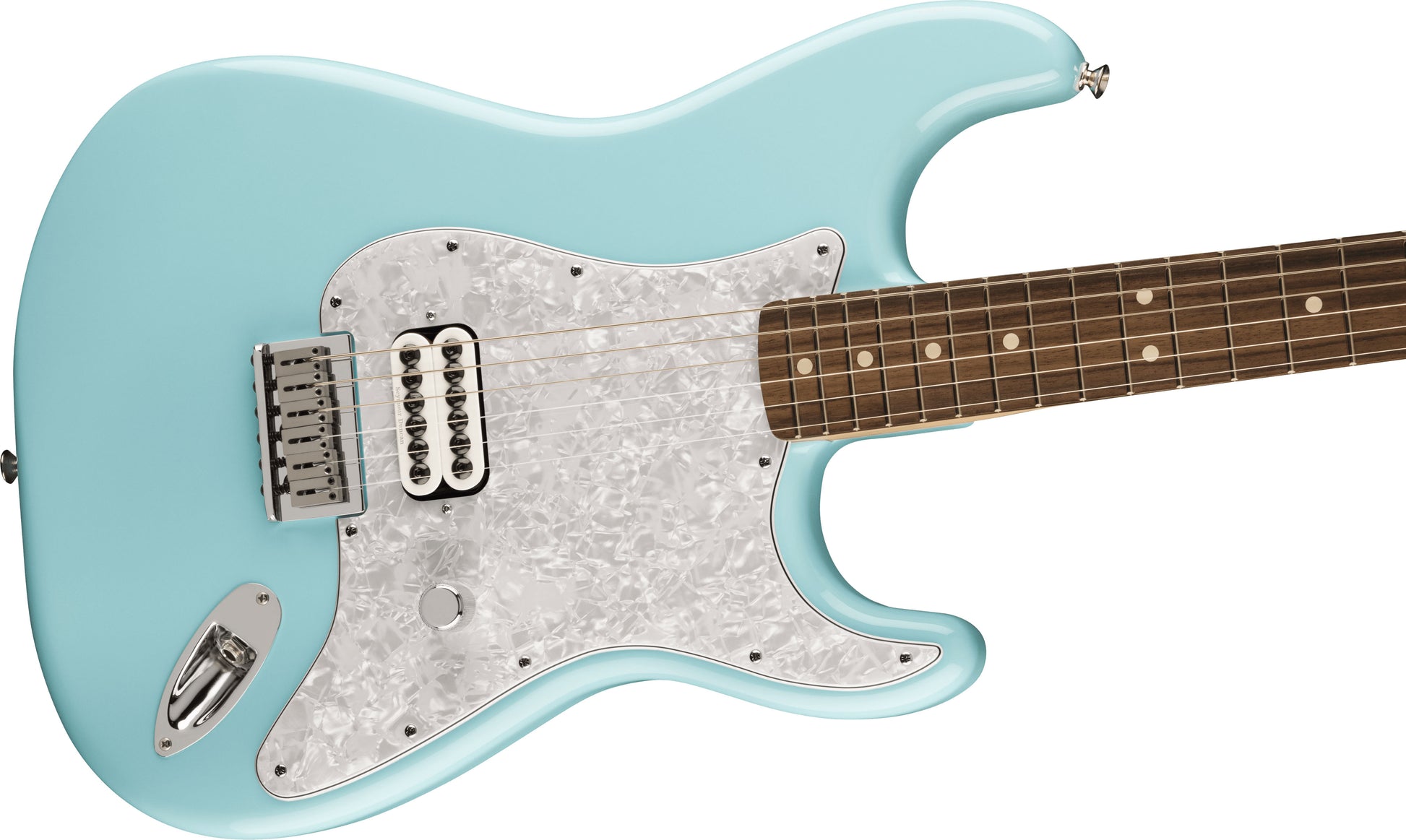 Fender Limited Edition Tom Delonge Stratocaster RW Guitarra Eléctrica Daphne Blue 3