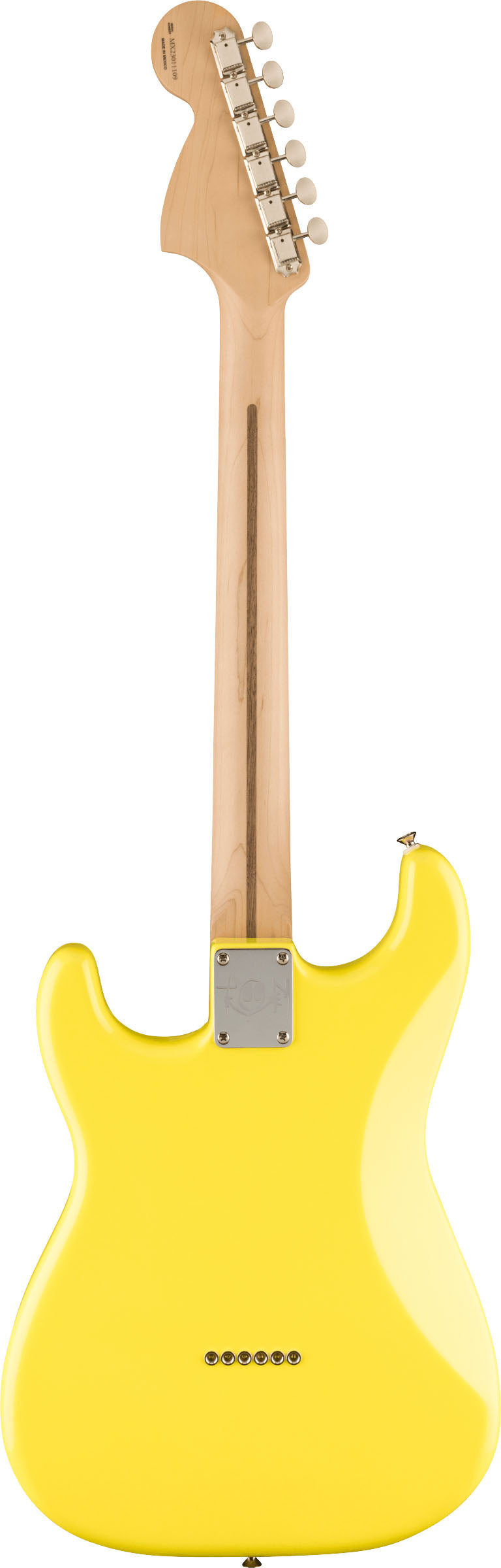 Fender Limited Edition Tom Delonge Stratocaster RW Guitarra Eléctrica Graffiti Yellow 2