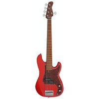 Marcus Miller P5 Alder-5 2nd Gen DRD Bajo Eléctrico 5 Cuerdas Dakota Red 1