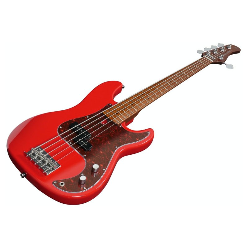 Marcus Miller P5 Alder-5 2nd Gen DRD Bajo Eléctrico 5 Cuerdas Dakota Red 4