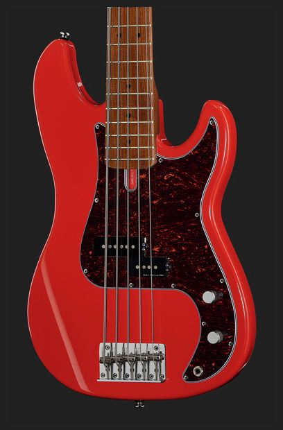 Marcus Miller P5 Alder-5 2nd Gen DRD Bajo Eléctrico 5 Cuerdas Dakota Red 7