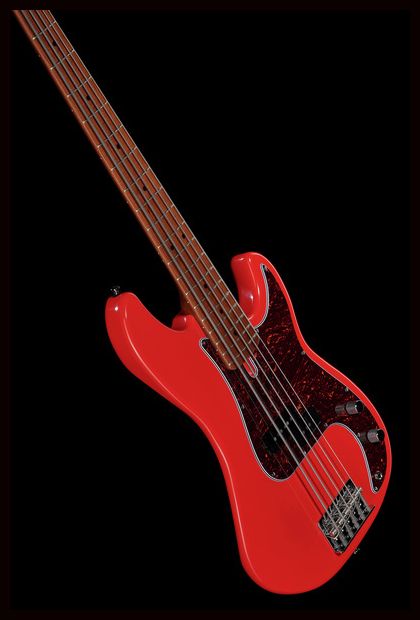 Marcus Miller P5 Alder-5 2nd Gen DRD Bajo Eléctrico 5 Cuerdas Dakota Red 15