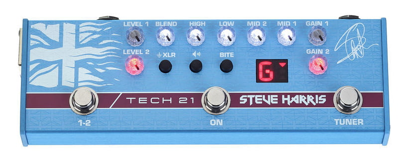 Tech 21 SH1 Signature Steve Harris Pedal Preamplificador para Bajo 3