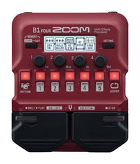 Zoom B1 Four Pedalera Multiefectos para Bajo 1