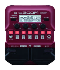 Zoom B1 Four Pedalera Multiefectos para Bajo 12