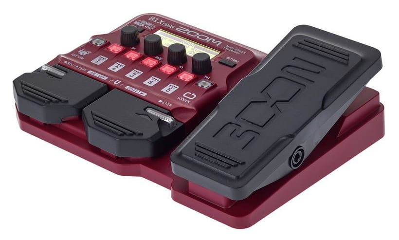 Zoom B1X Four Pedalera Multiefectos para Bajo con Pedal de Expresión 6