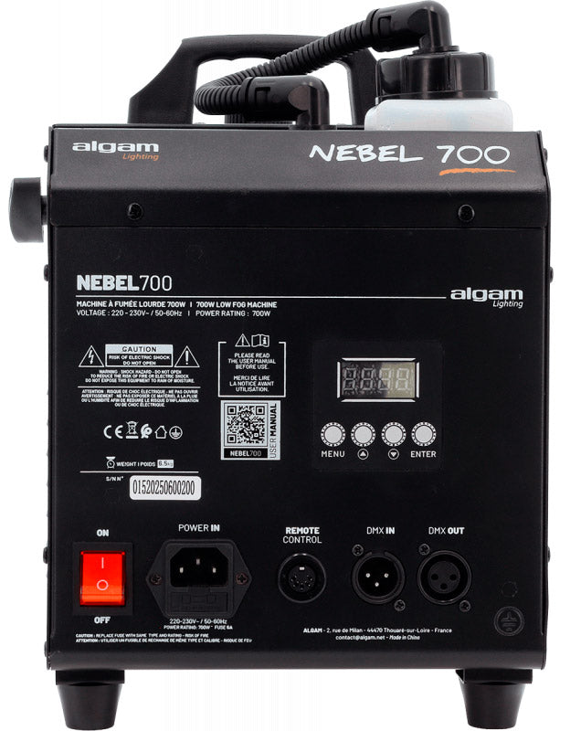 Algam Light Nebel 700 Máquina de Humo Denso 700W 2