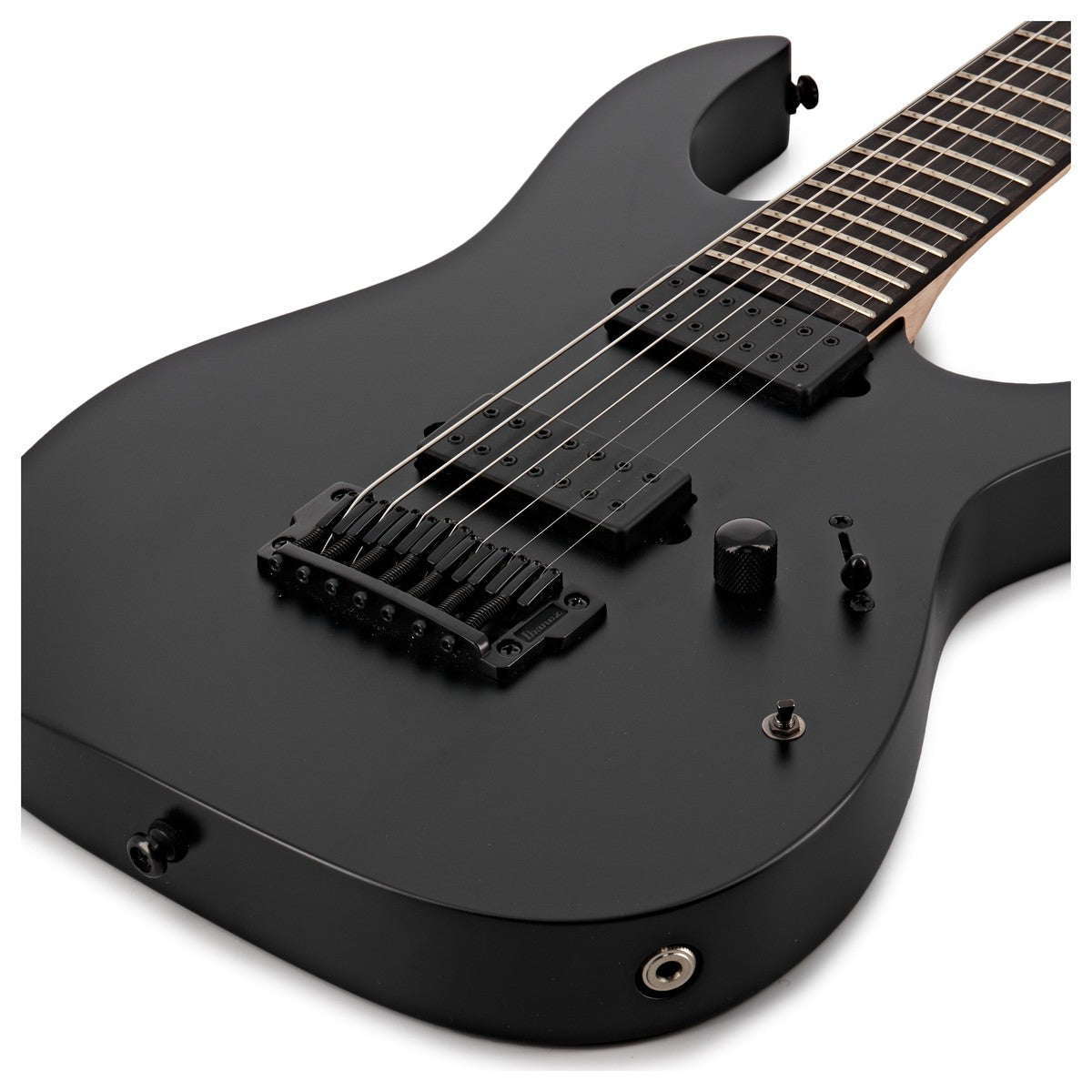 Ibanez RGIXL7 BKF Iron Label Guitarra Eléctrica 7 Cuerdas Negra 5