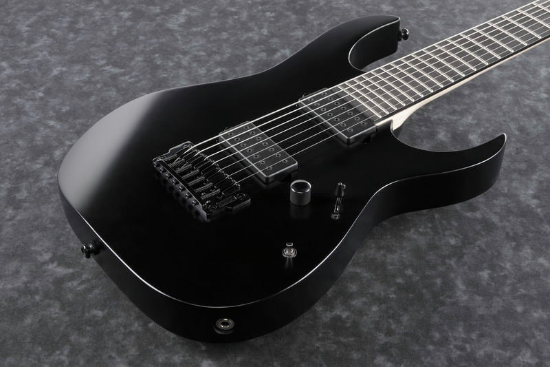 Ibanez RGIXL7 BKF Iron Label Guitarra Eléctrica 7 Cuerdas Negra 13