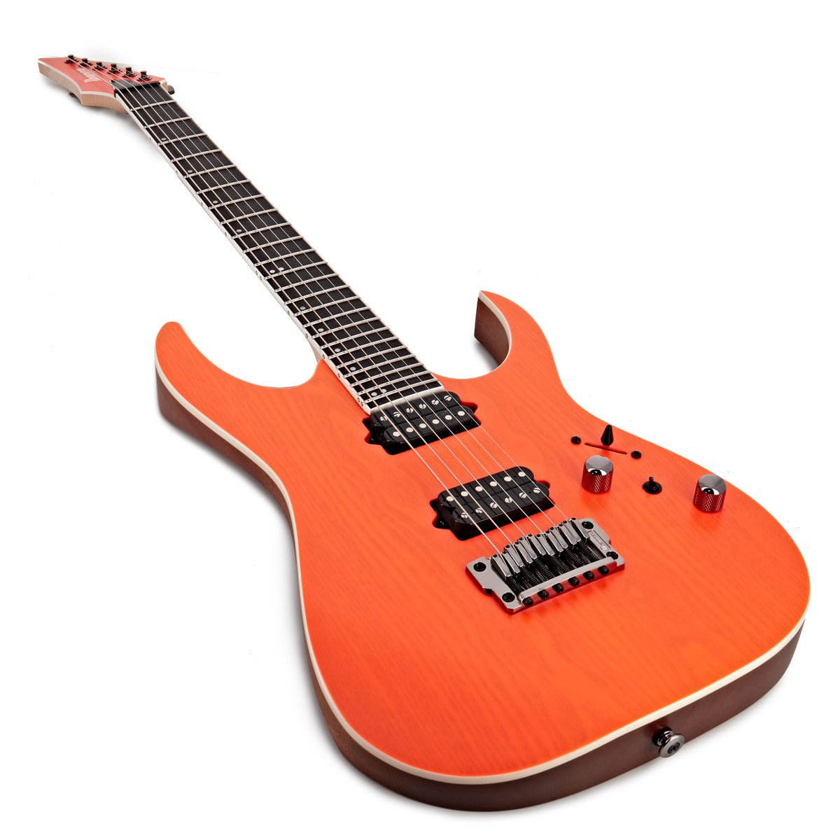 Ibanez RGR5221 TFR Prestige Guitarra Eléctrica Transparent Fluorescent Orange 3