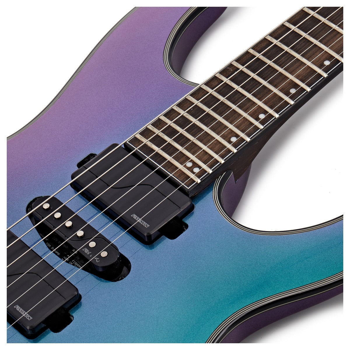 Ibanez S671ALB BCM Axion Label Guitarra Eléctrica Blue Chameleon 5