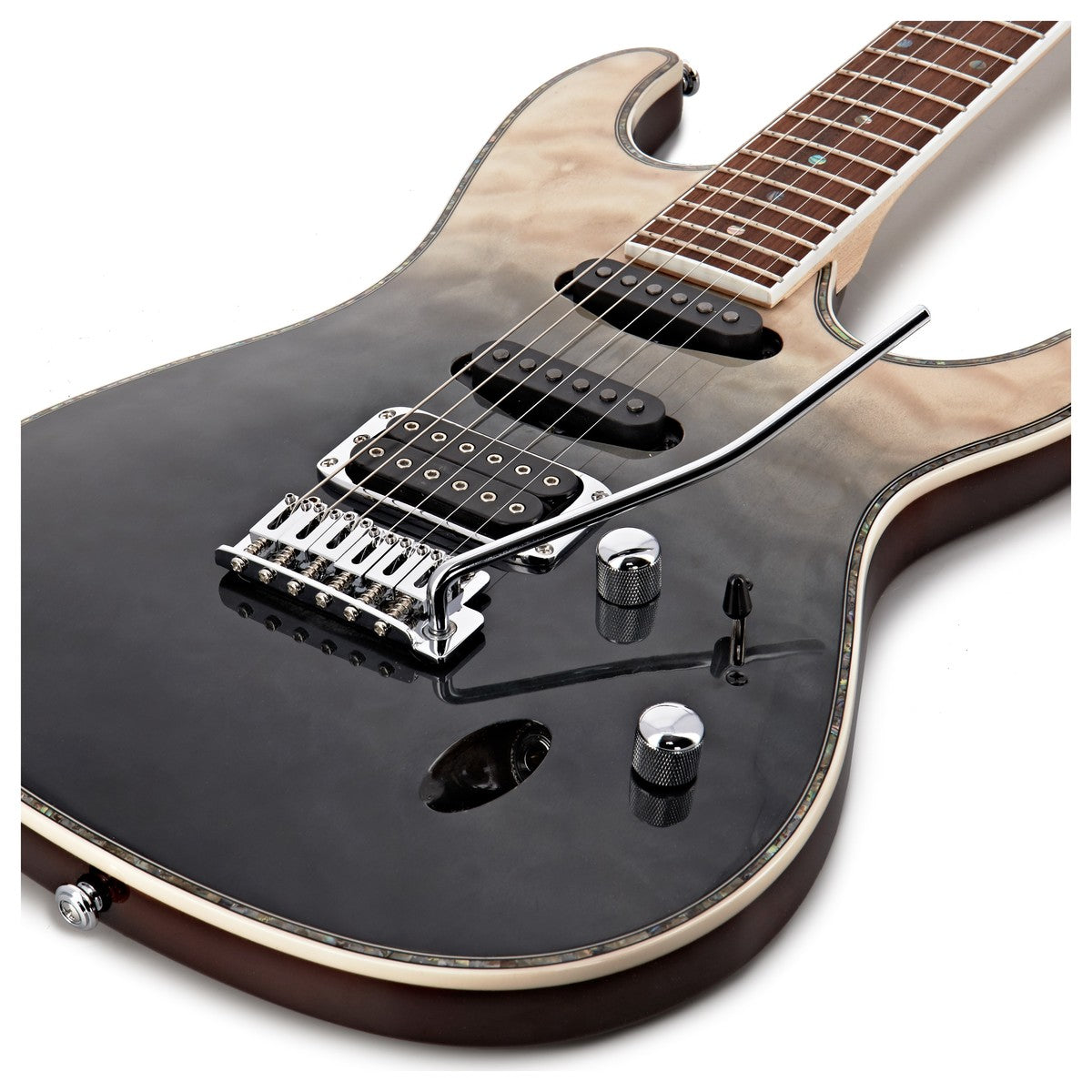 Ibanez SA360NQM BMG Guitarra Eléctrica Black Mirage Gradation 4