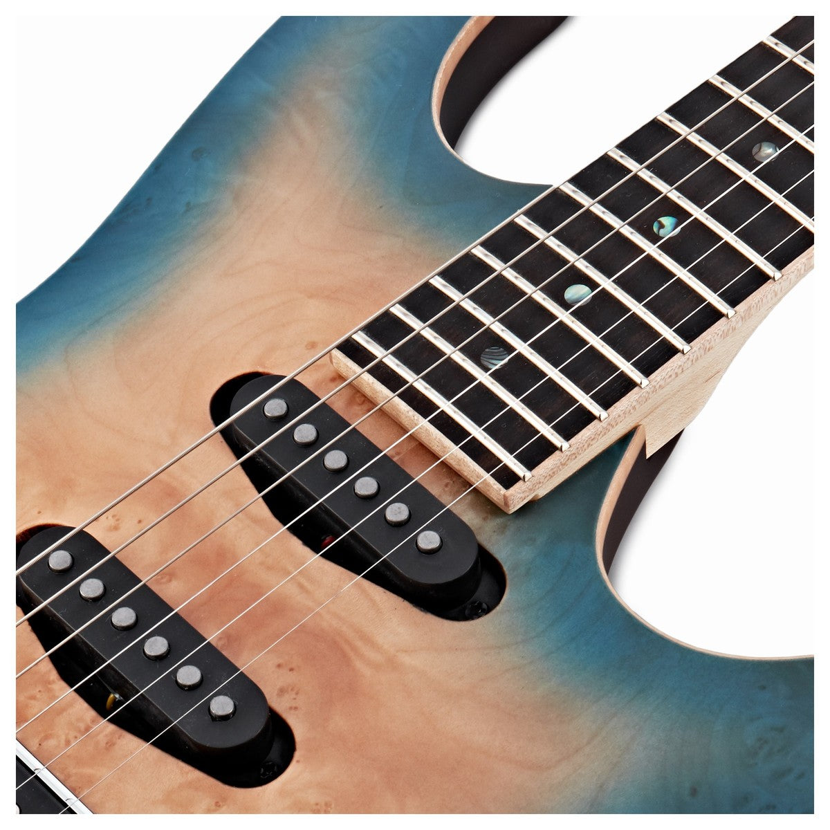 Ibanez SA460MBW SUB Guitarra Eléctrica Sunset Blue Burst 8