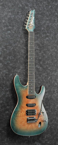 Ibanez SA460MBW SUB Guitarra Eléctrica Sunset Blue Burst 11