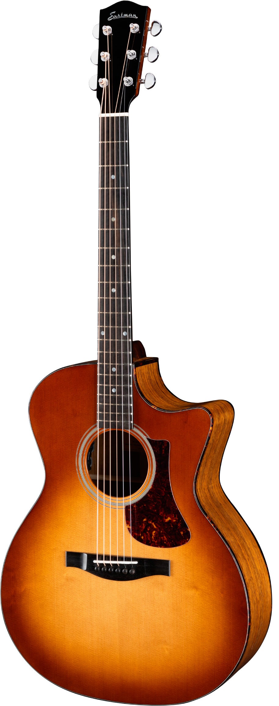 Eastman AC222CE-DLX-GB Deluxe Guitarra Electroacústica Grand Auditorium Gold Burst 1