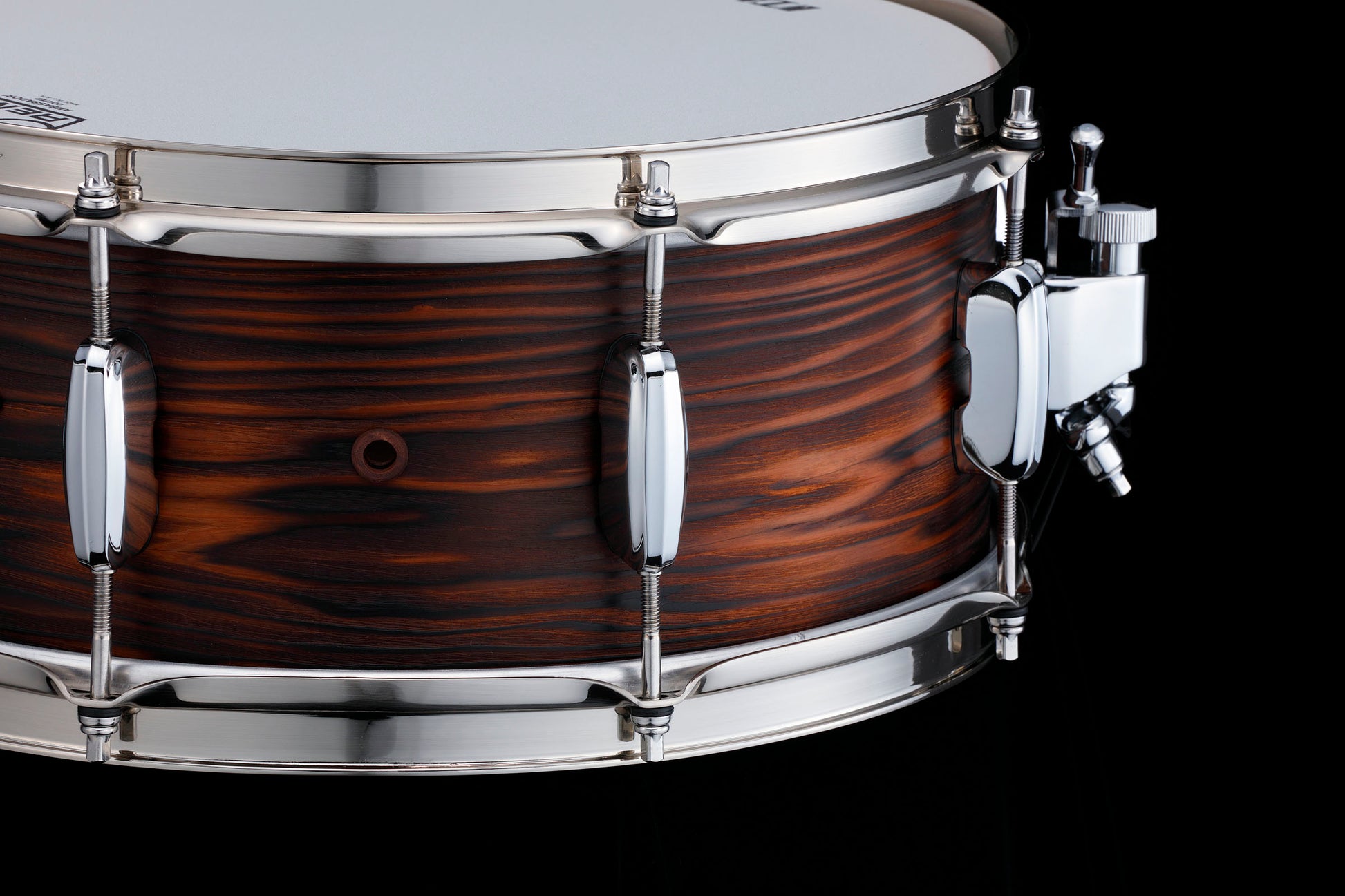 Tama TLJC146-BOC Star Reserve Solid Japanese Cedar Caja Batería 14X6 Burnt Oiled Cedar 3