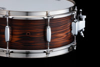 Tama TLJC146-BOC Star Reserve Solid Japanese Cedar Caja Batería 14X6 Burnt Oiled Cedar 3