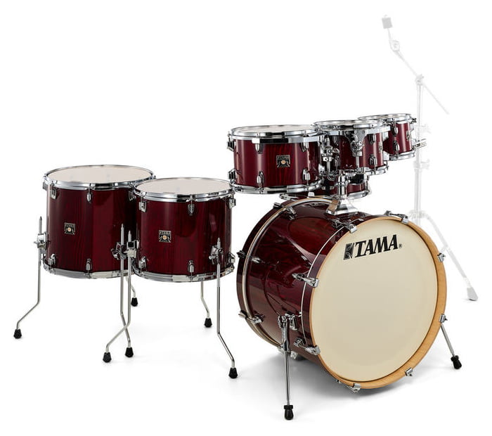 Tama CL72RS PGGP Superstar Classic Batería Acústica Gloss Garnet Lacebark Pine 1