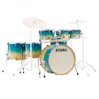 Tama Cl72RS PCLP Superstarclassic Batería Acústica Caribbean Lacebark Pine Fade 1