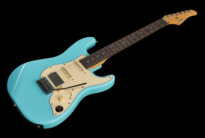 Mooer GTRS S800 BL Guitarra Eléctrica con Efectos Azul 13