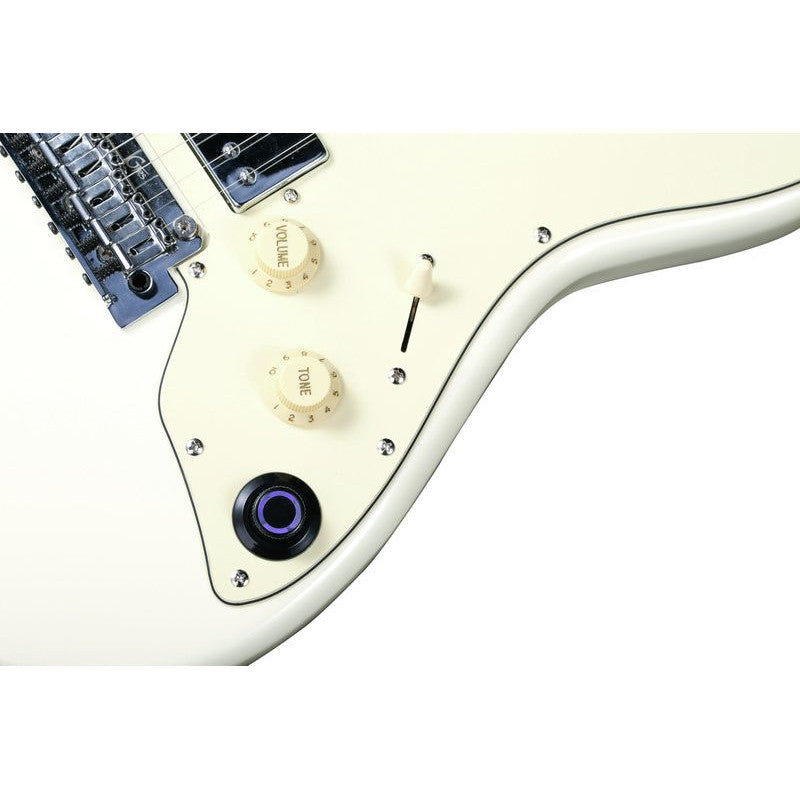 Mooer GTRS S801 WH Guitarra Eléctrica con Efectos Blanca 5