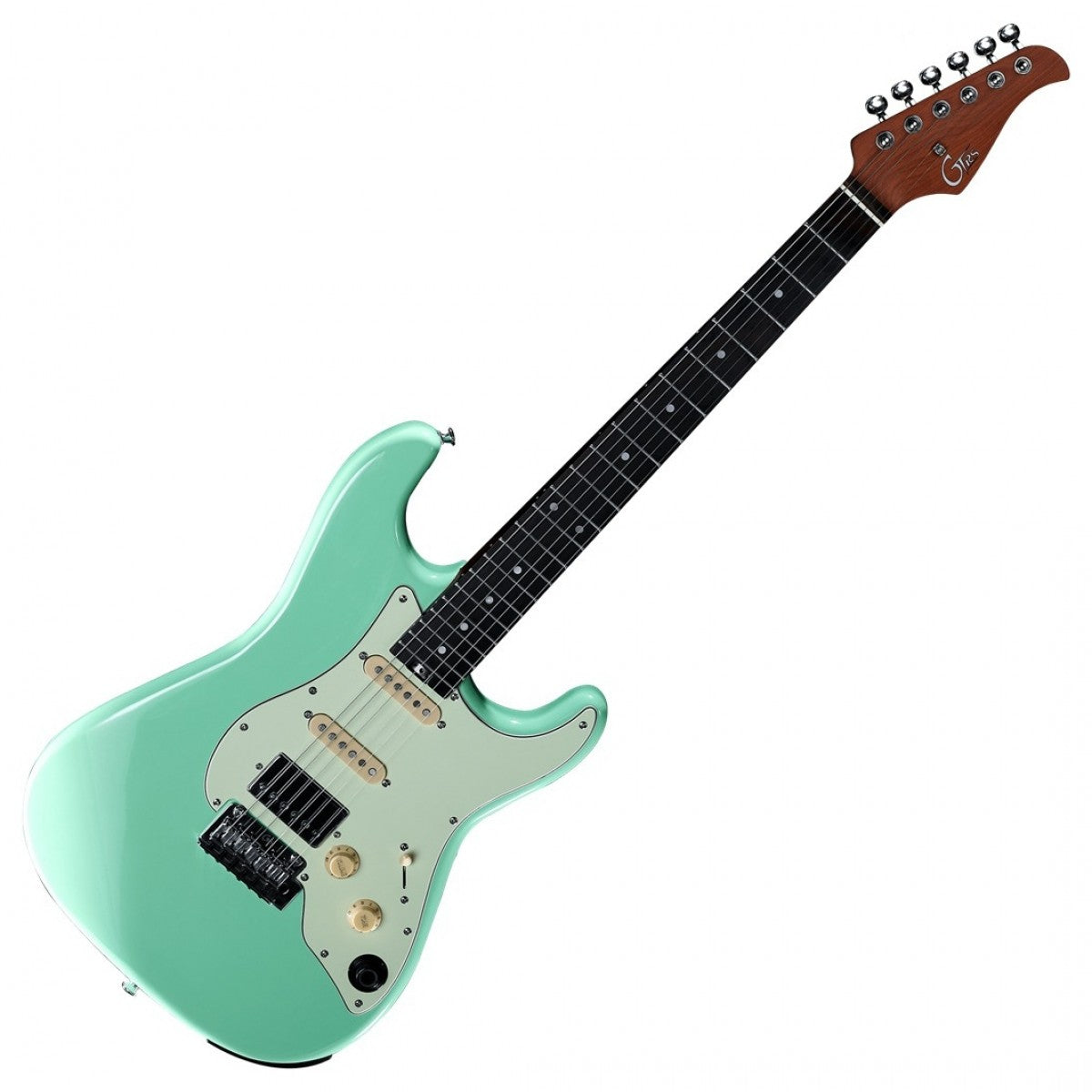 Mooer GTRS S800 GR Guitarra Eléctrica con Efectos Verde 4