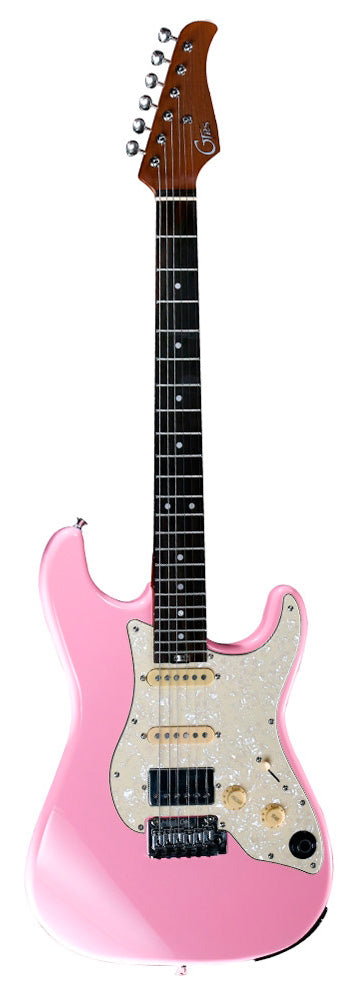 Mooer GTRS S800 PK Guitarra Eléctrica con Efectos Rosa 1