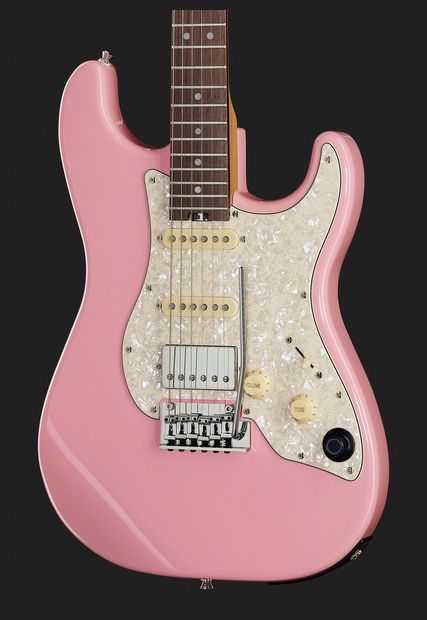 Mooer GTRS S800 PK Guitarra Eléctrica con Efectos Rosa 6