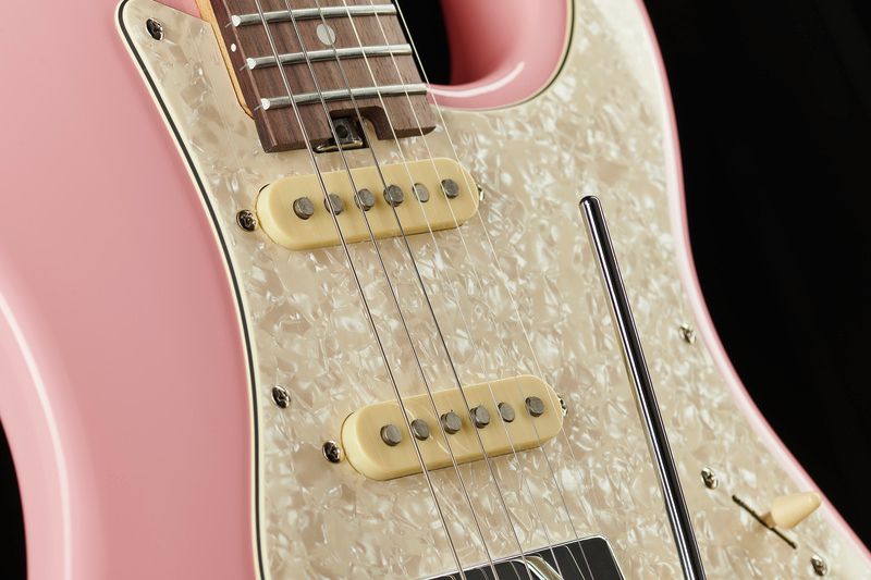 Mooer GTRS S800 PK Guitarra Eléctrica con Efectos Rosa 11