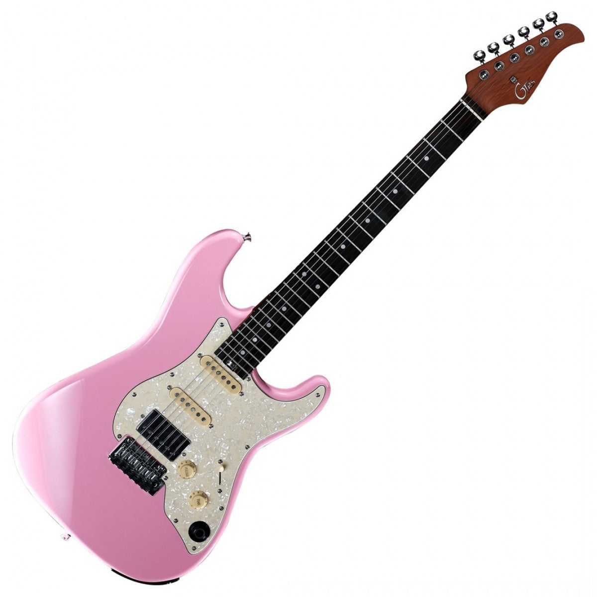 Mooer GTRS S800 PK Guitarra Eléctrica con Efectos Rosa 19