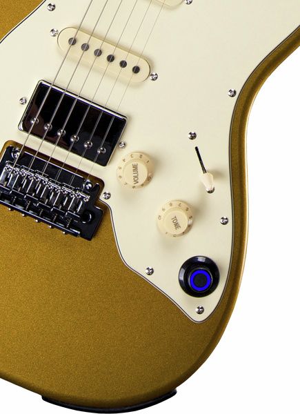 Mooer GTRS S800 GD Guitarra Eléctrica con Efectos Dorada 8