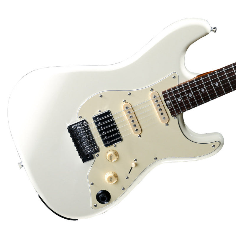 Mooer GTRS S800 WH Guitarra Eléctrica con Efectos Blanca 3