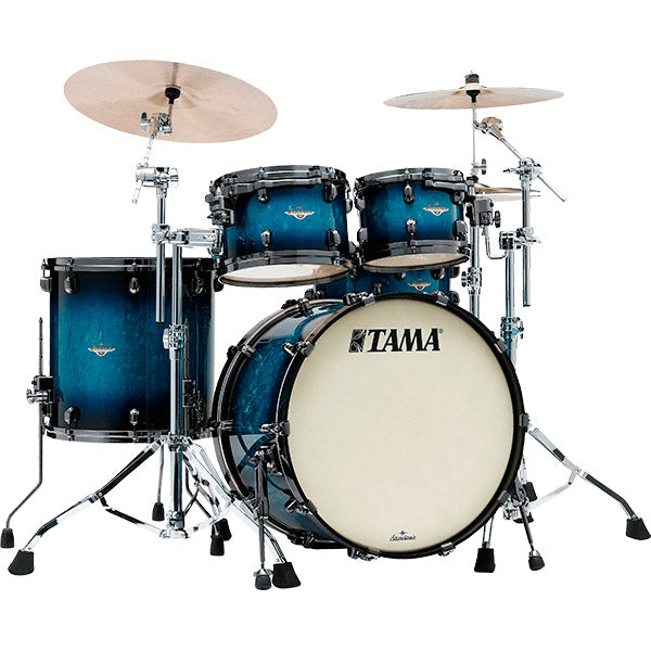 Tama MA42TZBNS MEB Starclassic Maple Batería Acústica Molten Electric Blue Burst 1