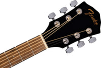 Fender FA125CE 2022 WN Guitarra Electroacústica Dreadnought Negra 4