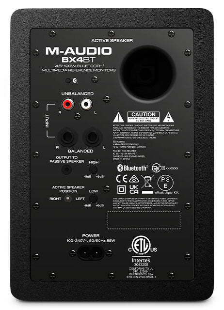 M Audio BX4BT Monitores de Estudio Bluetooth. Pareja 3