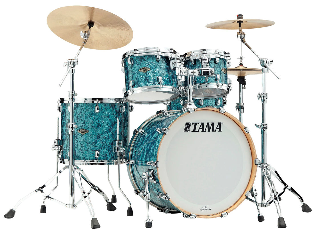 Tama WBR42S TQP Starclassic Walnut Birch Batería Acústica Turquoise Pearl 1