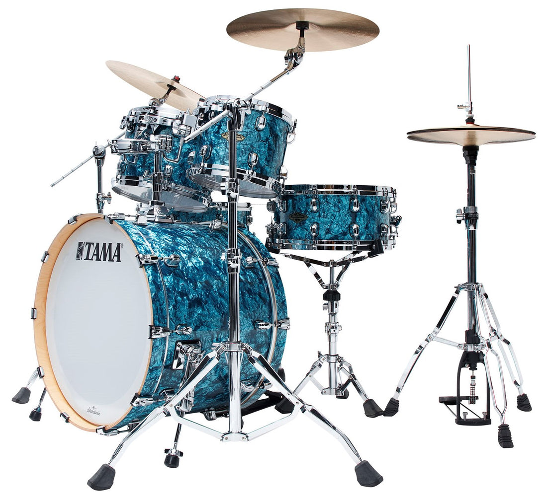 Tama WBR42S TQP Starclassic Walnut Birch Batería Acústica Turquoise Pearl 2