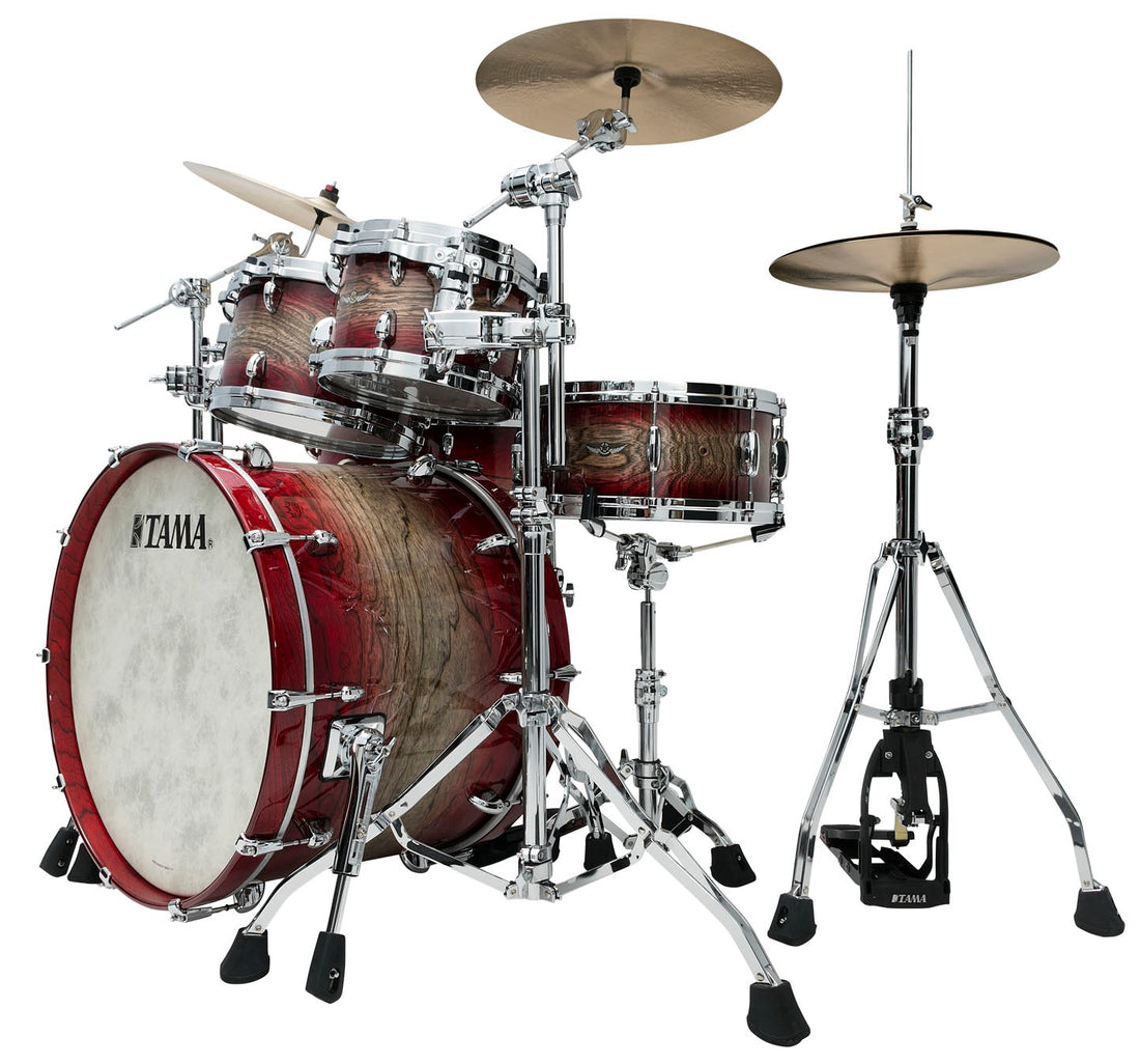 Tama TW42RZS AGJB Star Walnut Batería Acústica Garnet Japanese Sen Burst 2